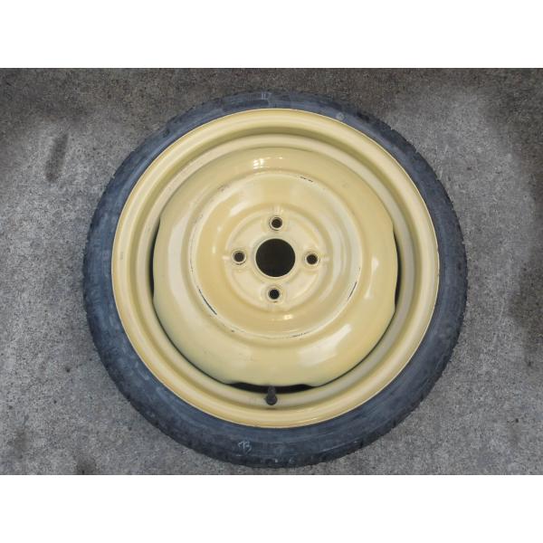 O55-ソ2 ほぼ未使用 中古タイヤ ホイール 送料無料 T 105/70D16 1本 スペアタイヤ...