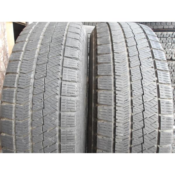P390-4 中古タイヤ 送料無料 195/65R16 冬2本セット スタッドレス 92Q 195/...