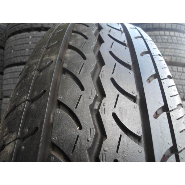 P675-9 ほぼ未使用 中古タイヤ 送料無料 195/80R15 夏1本 サマータイヤ LT 10...