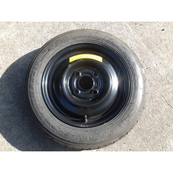 P791-ソ2 ほぼ未使用 中古タイヤ ホイール 送料無料 T 105/90D12 1本 スペアタイ...