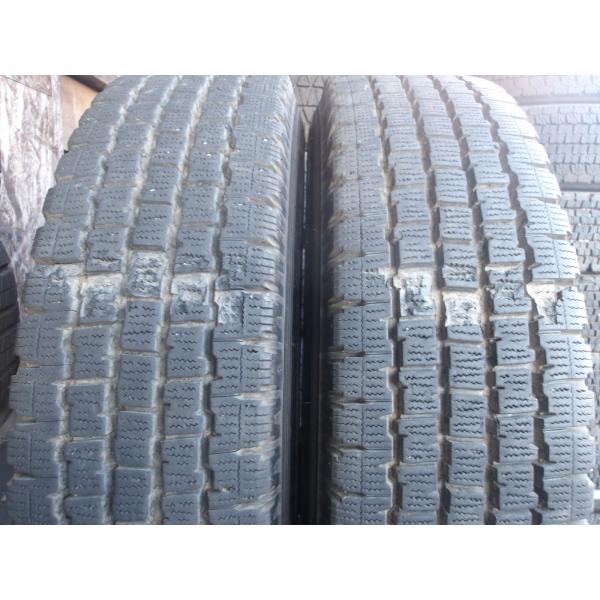 Q47-5 中古タイヤ 送料無料 205/85R16 冬2本セット スタッドレス LT 117/11...