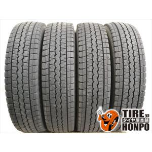 中古タイヤ 4本セット 195/80R15 107/105L ダンロップ ウィンターマックスSV01 スタッドレスタイヤ
