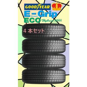 日本製 グッドイヤー タイヤ E-Grip Eco EG-01 205/55R16  91V 4本セット