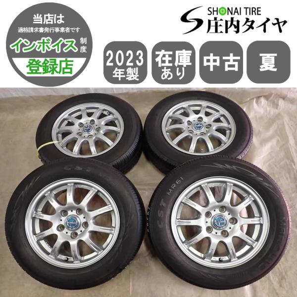 夏4本SET 会社宛 送料無料 195/65R15×6J 91V CST MARQUIS MR61 ...
