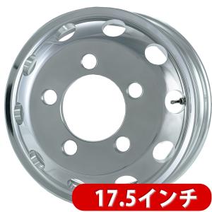 新品 1本 会社宛送料無料 17.5×5.25 5穴 SHONE グランドフォージドプレミア2 鍛造アルミ バレルポリッシュ 2t車 ダイナ デュトロ NO,SH378