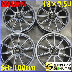 4本 会社宛 送料無料 18×8J Prodrive プロドライブ GC-010E アルミ 5穴