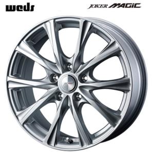 取寄せ品 ホイール単品4本SET WEDS ジョーカー マジック 7.0J+50 5H-100 17インチ プリウス カローラ レガシィB4 フォレスター