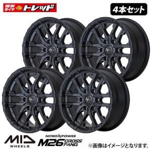 処分市 新品ホイール単品4本SET MID NITROPOWER WARHEAD ナイトロ