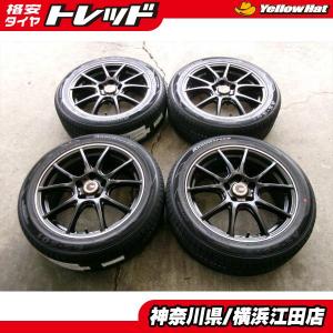 ◆2024年製新品夏タイヤ付◆ファイナルスピード + アロースピードAS-S01 215/50R17インチ◆プリウスαに 4本セット 江田｜tire-shop-tread