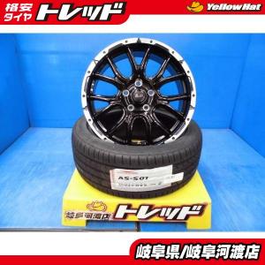 VENES SUV ヴェネス M7 7J-17 +38 114.3 5H ブラックポリッシュ 新品 4
