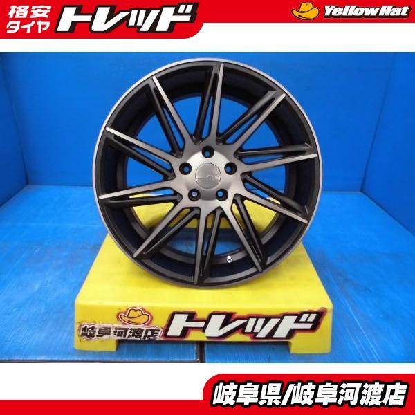 新品 アルミホイール 20インチ 8.5J +35 5H 114.3 4本SET ワーウィック レヴ...