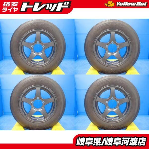 4本セット ジムニー 中古 オフパフォーマー RT-5N 1655 +22 5H139.7 中古 夏...