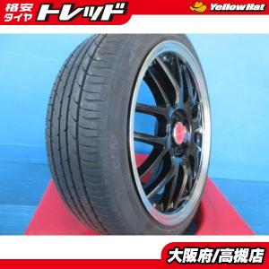 シエンタ 17インチ 中古 タイヤ アルミ ホイール 4本 セット 195/45R17 ガリ傷あり ...