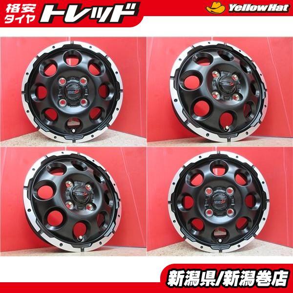 送料無料 貨物 12inch 新品 4本 VENES SUV ホイール セット JWL-T 車検対応...