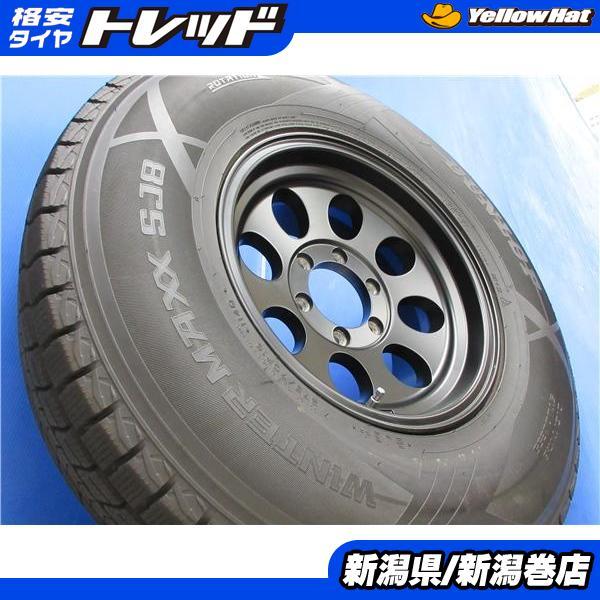 送料無料 4本 ダンロップ WINTER MAXX SJ8 275/70R16 スタッドレス タイヤ...