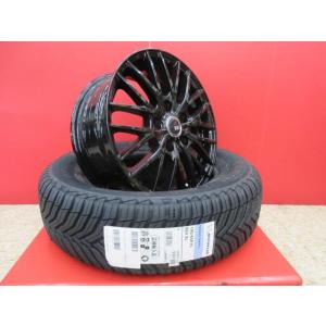 VENES FS01(GBK)15x6J+43 5H-114.3 新品4本＆MI CROSSCLIMATE2 195/65R15 新古4本セット 30〜50系 プリウス カローラツーリング 等に 鴻巣｜tire-shop-tread