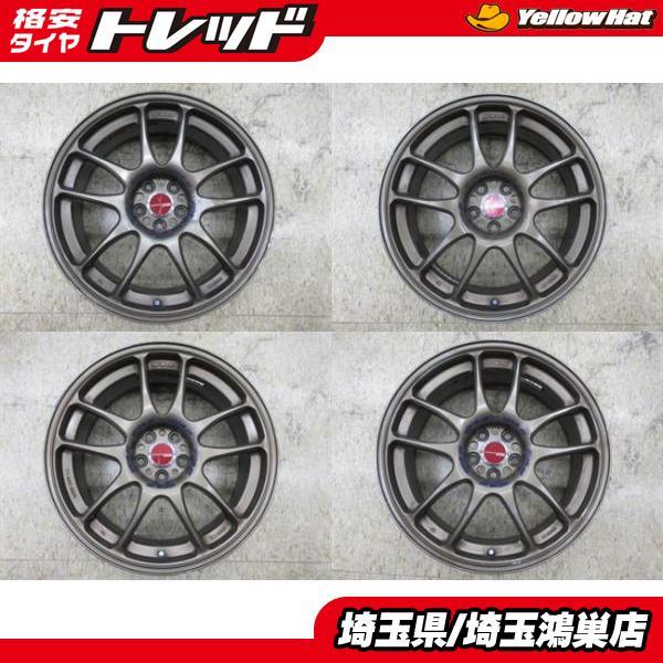 WORK EMOTION CR-Kai 18x7.5J+48 5H-100 中古4本SET 30〜5...