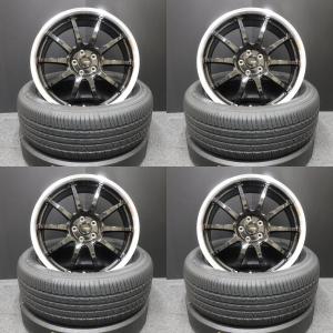 即決 送料無料 中古 美品 オールシーズン ファルケン ジークスZE001 A/S 225/55R18 日本製 G-SPEED 18インチ 5穴 100 ガンメタ アルミ 4本｜tire-shop-tread