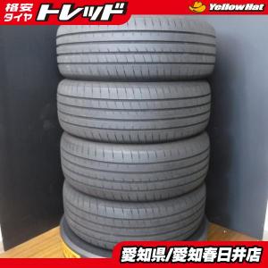 【中古】送料無料 中古 サマータイヤ グッドイヤー EAFGLE F1 235/55R17 17インチ 4本セット 2022年製 レネゲード Q7 XC70
