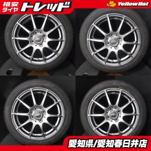 送料無料 N-BOX スペーシア タント 軽自動車 中古 4本 セット 夏タイヤ 165/55R15 ホイール 15インチ 4.5J +43 4穴 100 アルミ デリカミニ