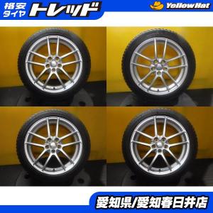 プリウス カローラスポーツ カローラツーリング 4本セット 送料無料 中古 スタッドレス ミシュラン X-ICE3+ 215/45R17 中古 17インチ アル