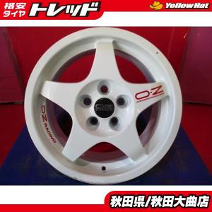 OZレーシング スーパーレッジェーラ 15インチ 7J +37 PCD100 4H 4本