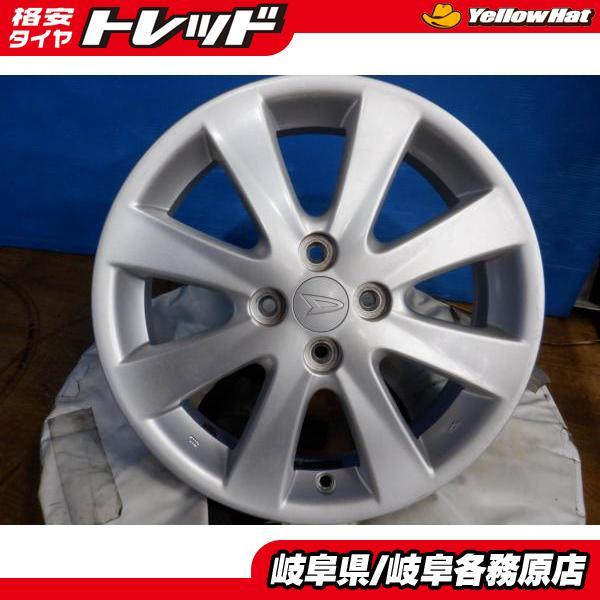 【中古ホイール4本】ダイハツ純正 16x4.5J+45 4H100 コペン タント ムーブ キャスト...