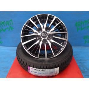 4本セット 中古 14インチ ホイール 新品 オールシーズンタイヤ ネクセン Nブルー4シーズン 155/65R14 ワゴンR タント ムーヴ 本庄｜tire-shop-tread