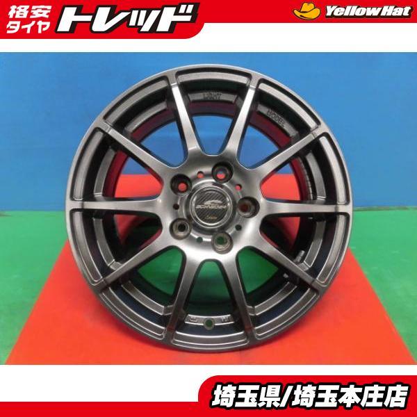 送料無料 4本セット A-TECH シュナイダー 16インチ ホイール 6.5j 5H114.3 +...