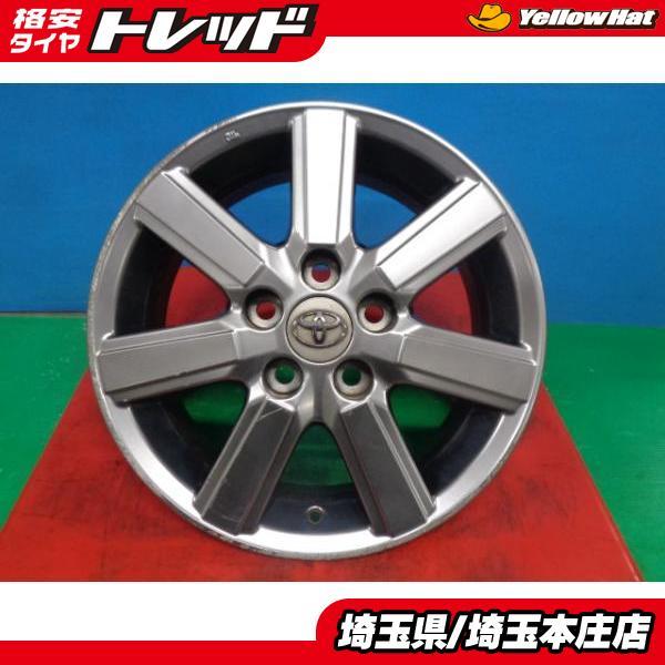 中古 トヨタ ノア 純正 アルミホイール 16インチ 6.0J +50 5H114.3 4本セット ...