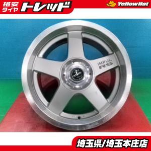 2本セット ホシノレーシング IMPUL インパル RS 16インチ ホイール 8j