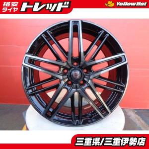 中古4本セット】WORK LEHRMEISTER LM-SC6 8J-19 +38 114.3 5H ブラック