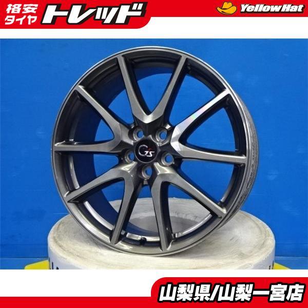 あった値 トヨタ 30プリウス 18インチ 中古アルミホイール4本価格 傷だらけのG‘S 18X7....