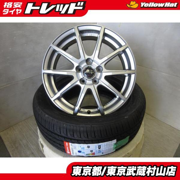 新シエンタ・ラクティスに！タイヤ新品 シュナイダー 16*6J+43 5H100 + WANLI H...