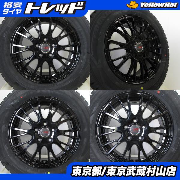 タイヤ新品 CDS1 ENKEI製 16*6.5J+50 114.3 5H 黒+ ダンロップ ウィン...