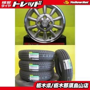 145/80R13 2023年製 新品輸入冬タイヤ付き 中古アルミ スズキ純正 
