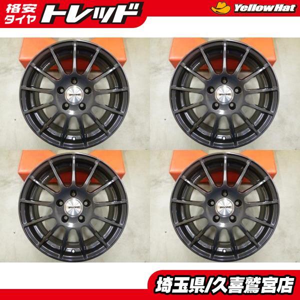 送料無料 新品4本 Weds IRVINE F01 16インチ 6.5J +48 5穴 PCD108...