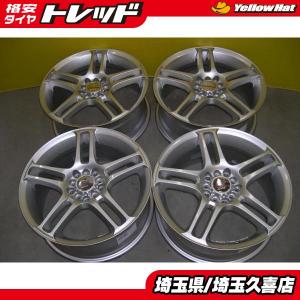 限定1台! 早い者勝ち! 中古 HOKUTO RACING 17 7.0+30 4H100 4本セット 