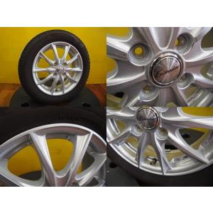 【中古 冬セット】 155/65R14 ブリヂ...の詳細画像2