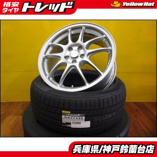 【中古】ENKEI PeformanceLine PF01【17インチ 7.0J ET48 5H10...