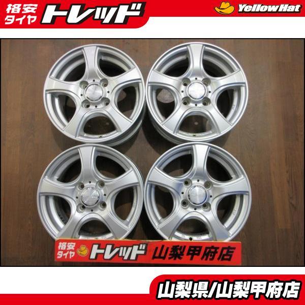 処分大特価 【送料無料】中古アルミホイール 4枚セット DUNLOP ダンロップ VIOLENTO ...