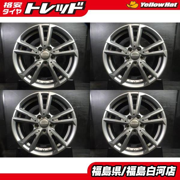 中古 16インチ 輸入車 レアマイスター ユーロテック ガヤ ソリ 6.5J-16 5H 108 +...