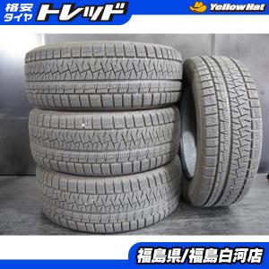 バリ溝 4本 中古 215/60R16 ピレリ ICE アシンメトリコ プラス 冬用 冬 タイヤ スタッドレス 単品 カムリ クラウン パサート 白河｜tire-shop-tread