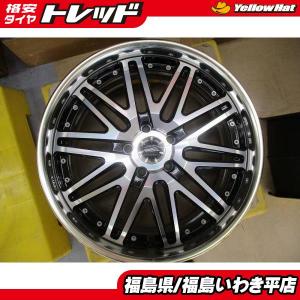 ★いわき★未使用！AME シャレン XG-23 19ｘ8.5J?44 5/114　1本になります。2ピースホイール！送料無料！｜tire-shop-tread