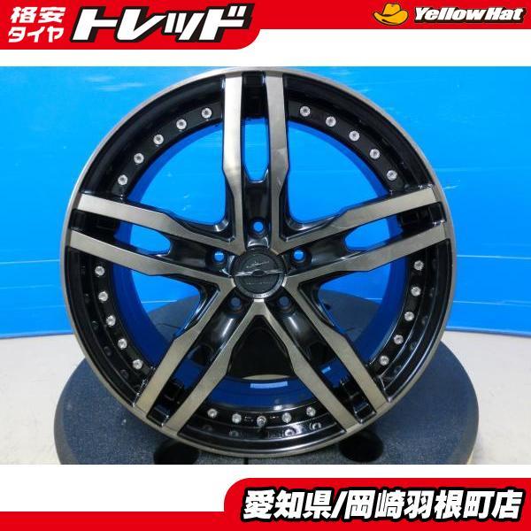 AME シャレン XF-55 Black Coated Edition 18インチ 中古 ホイール ...