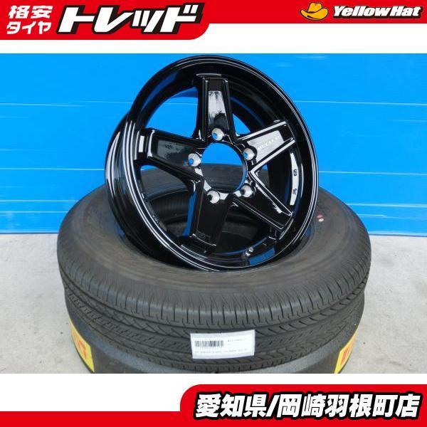 ジムニー バリ山 中古 タイヤ ホイール 4本 SET 175/80R16 ブリヂストン DUELE...