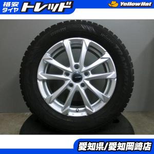 WR-V ヴェゼル 215/60R16 中古 スタッドレス ホイール 4本セット トーヨー ウィンタートランパスTX 16インチ 社外 5/114.3 冬 岡崎 オデ