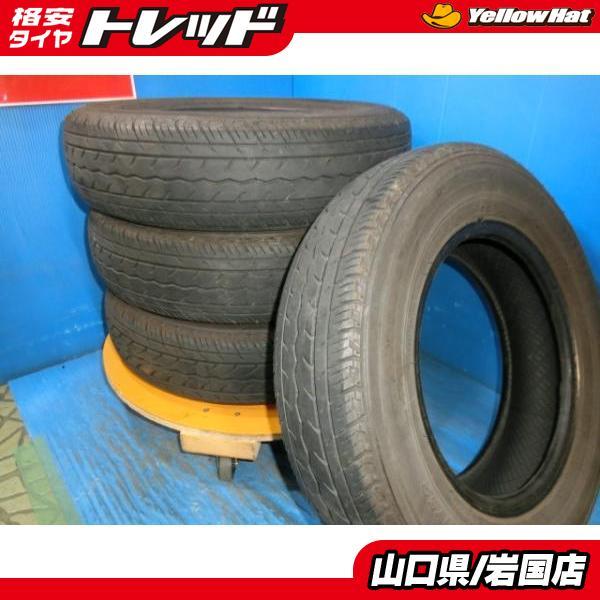 送料無料 中古 ヨコハマ JOB RY52 145R12 6PR 4本 クリッパートラック バネット...