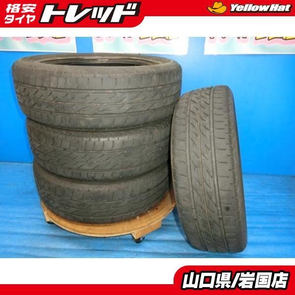 送料無料 中古 ブリヂストン ネクストリー 165/55R15 75V 4本 N-BOX N-ONE...