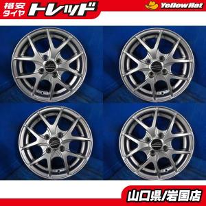 送料無料 中古アルミホイール 4本セット EUROMAGIC ユーロマジック 14 